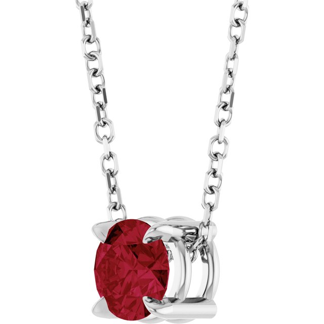 Lab-Grown Ruby | Round | 5mm | Natural Ruby | Round | 5mm