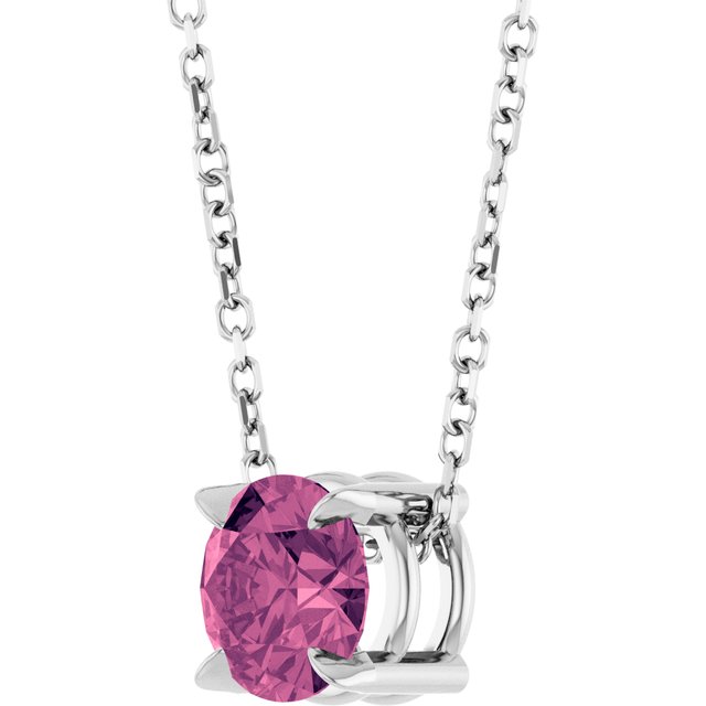 Natural Pink Tourmaline | Round | 6mm