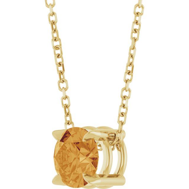 Natural Citrine | Round | 6mm