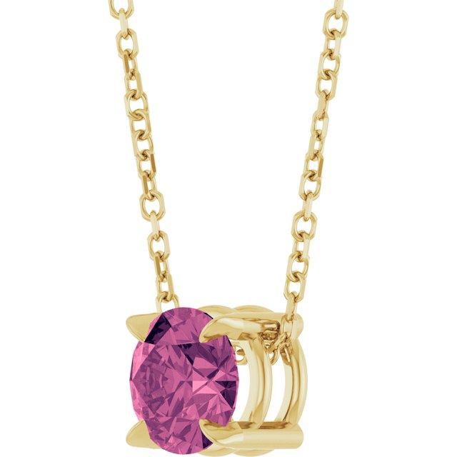 Natural Pink Tourmaline | Round | 6mm