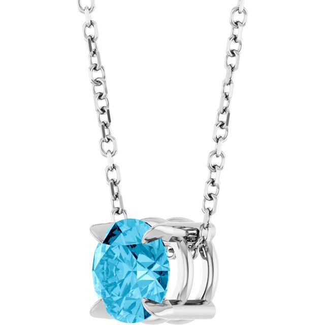 Natural Aquamarine | Round | 6mm