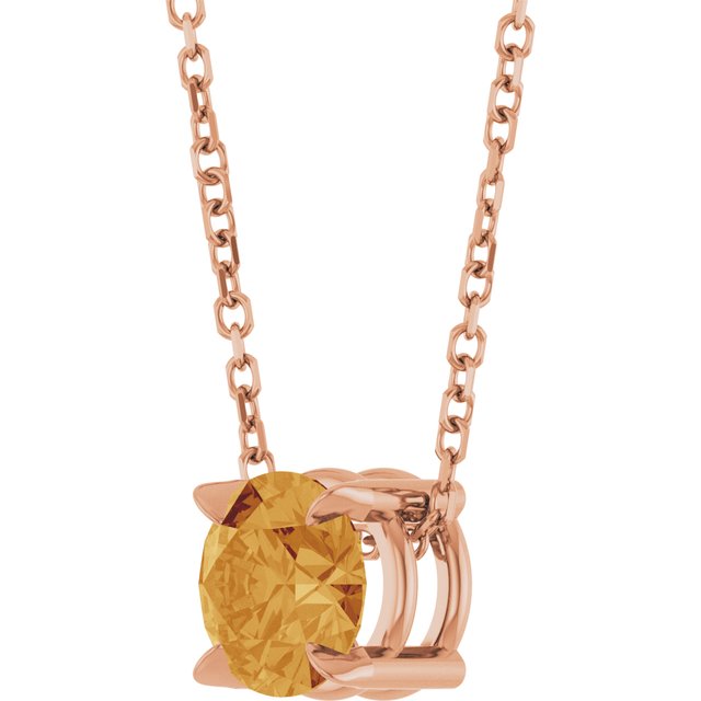 Natural Citrine | Round | 6mm