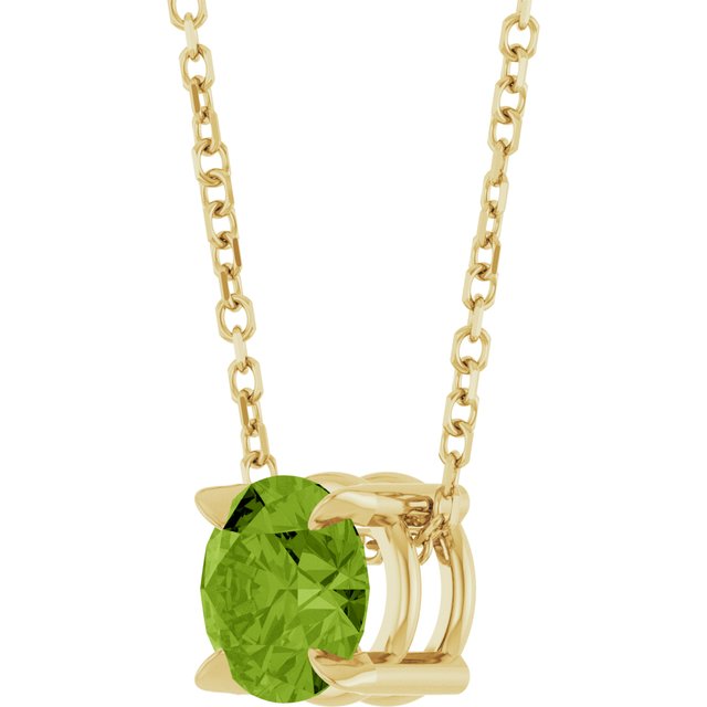 Natural Peridot | Round | 6mm