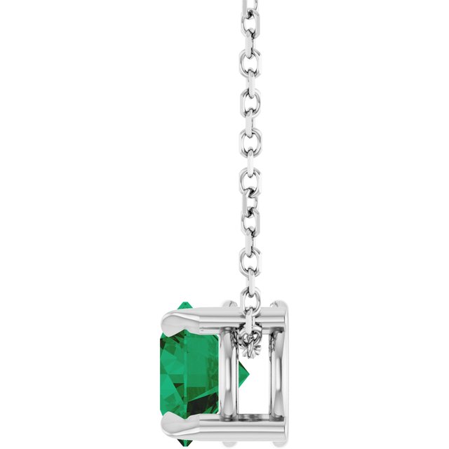 Natural Emerald | Round | 6mm | Lab-Grown Emerald | Round | 6mm