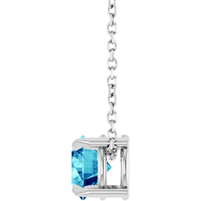 Natural Blue Zircon | Round | 6mm