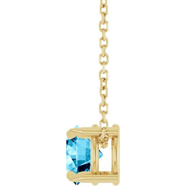 Natural Aquamarine | Round | 6mm