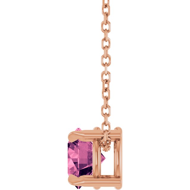 Natural Pink Tourmaline | Round | 6mm