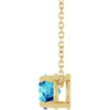 Natural Blue Zircon | Round | 6mm
