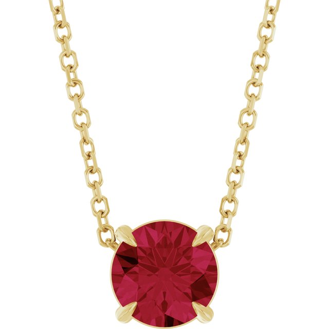 Lab-Grown Ruby | Round | 6mm