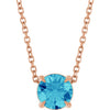 Natural Blue Zircon | Round | 6mm