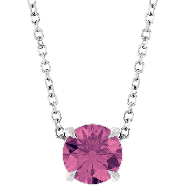 Natural Pink Tourmaline | Round | 6mm