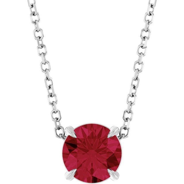Lab-Grown Ruby | Round | 6mm