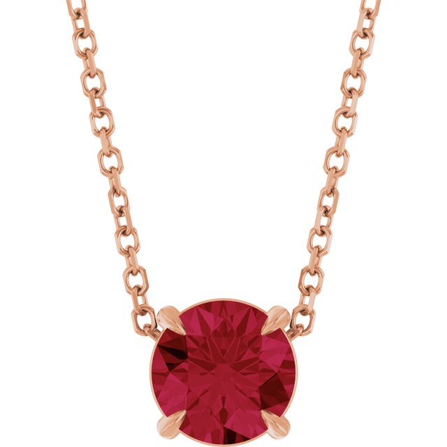 Lab-Grown Ruby | Round | 6mm