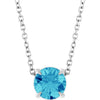 Natural Blue Zircon | Round | 6mm