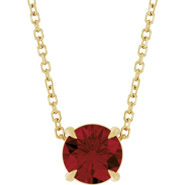 Natural Mozambique Garnet | Round | 6mm