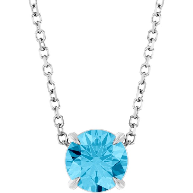 Natural Aquamarine | Round | 6mm