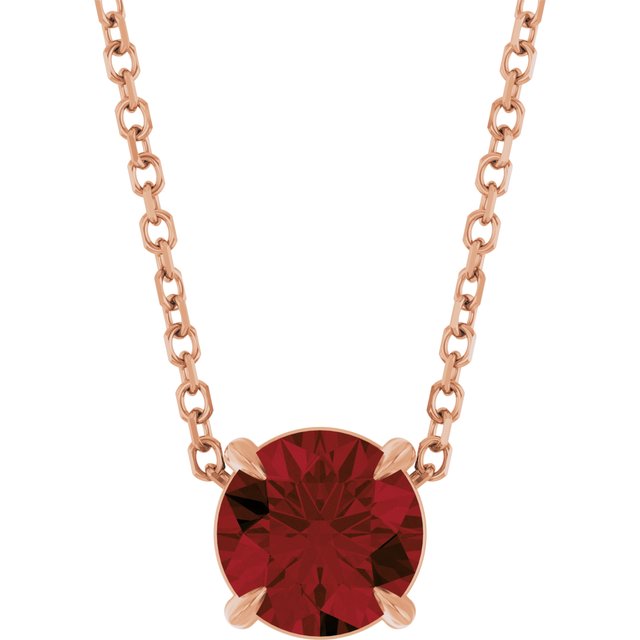 Natural Mozambique Garnet | Round | 6mm