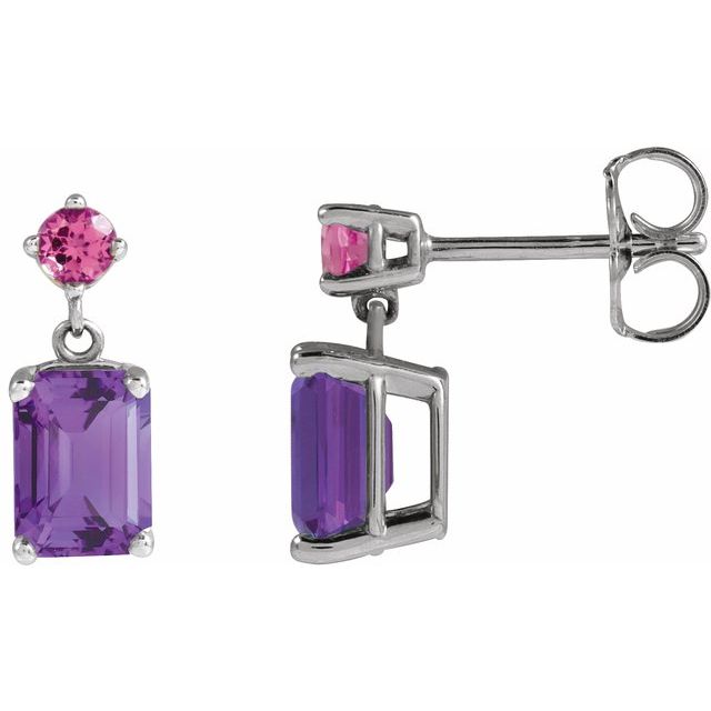 Natural Amethyst | Emerald | 7 x 5mm