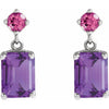 Natural Amethyst | Emerald | 7 x 5mm