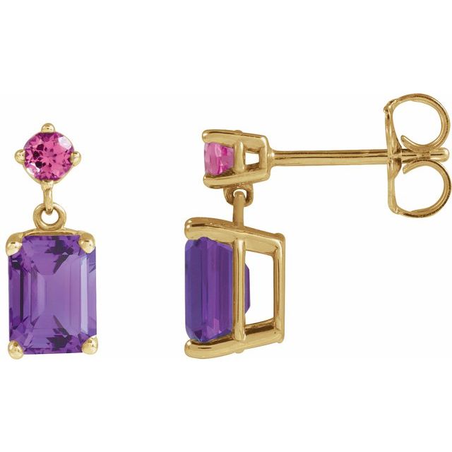 Natural Amethyst | Emerald | 7 x 5mm