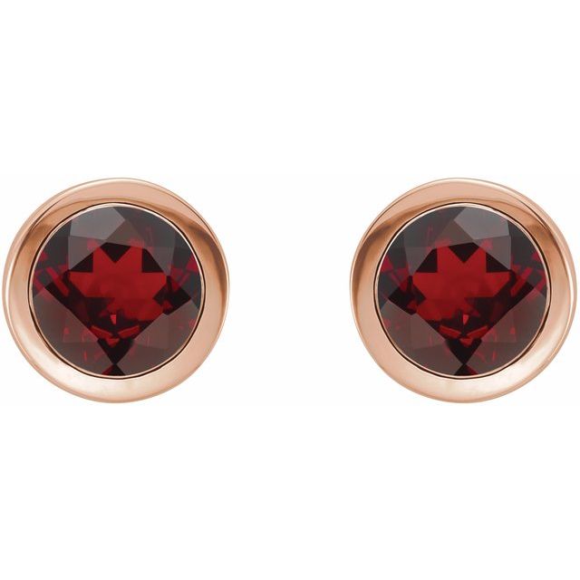Natural Mozambique Garnet | Round | 5mm | Natural Mozambique Garnet | Round | 6mm