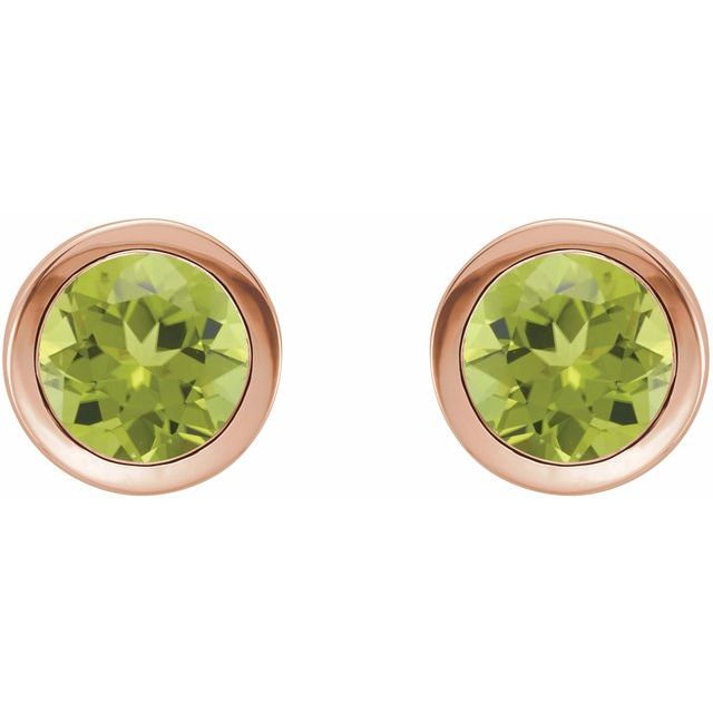 Natural Peridot | Round | 5mm | Natural Peridot | Round | 6mm