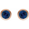 Natural Blue Sapphire | Round | 5mm | Lab-Grown Blue Sapphire | Round | 5mm | Natural Blue Sapphire | Round | 6mm | Lab-Grown Blue Sapphire | Round | 6mm