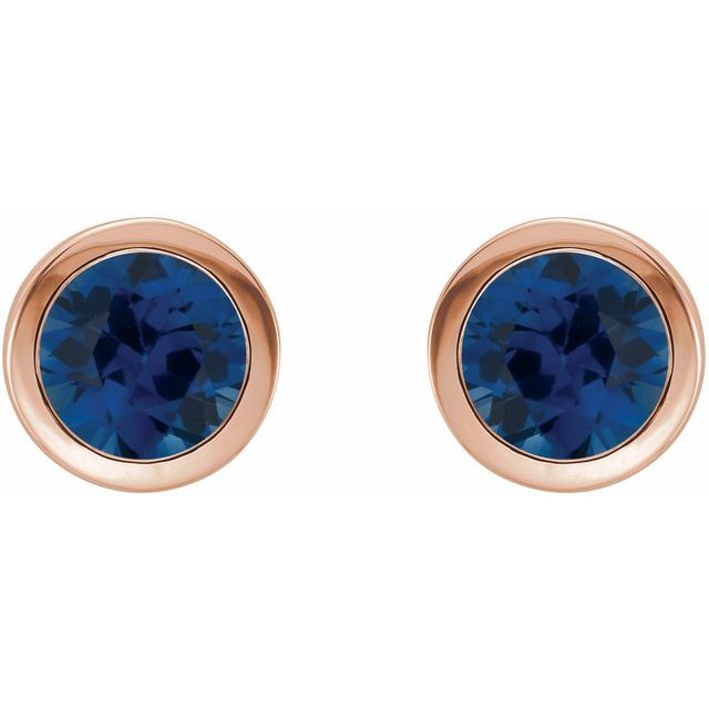 Natural Blue Sapphire | Round | 5mm | Lab-Grown Blue Sapphire | Round | 5mm | Natural Blue Sapphire | Round | 6mm | Lab-Grown Blue Sapphire | Round | 6mm