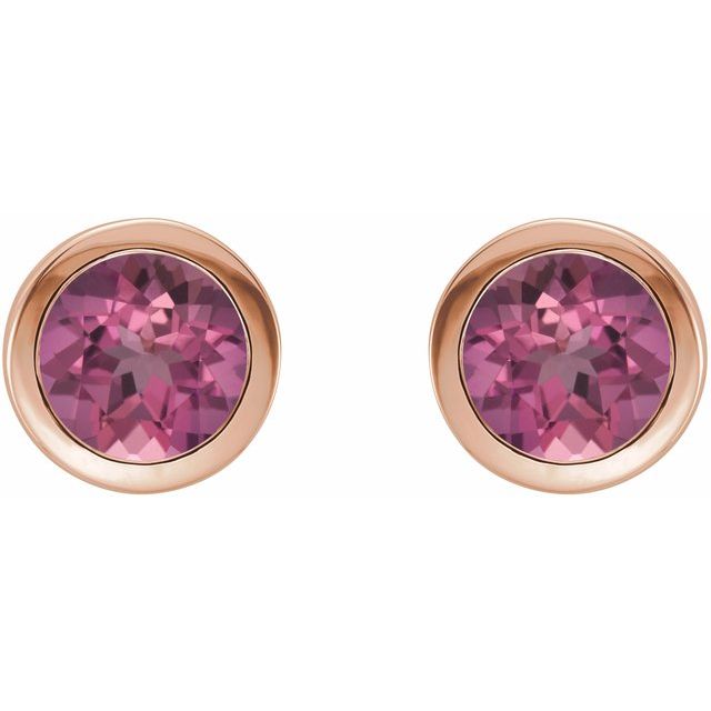 Natural Pink Tourmaline | Round | 5mm | Natural Pink Tourmaline | Round | 6mm