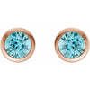 Natural Blue Zircon | Round | 5mm | Natural Blue Zircon | Round | 6mm