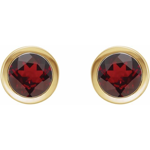 Natural Mozambique Garnet | Round | 5mm | Natural Mozambique Garnet | Round | 6mm