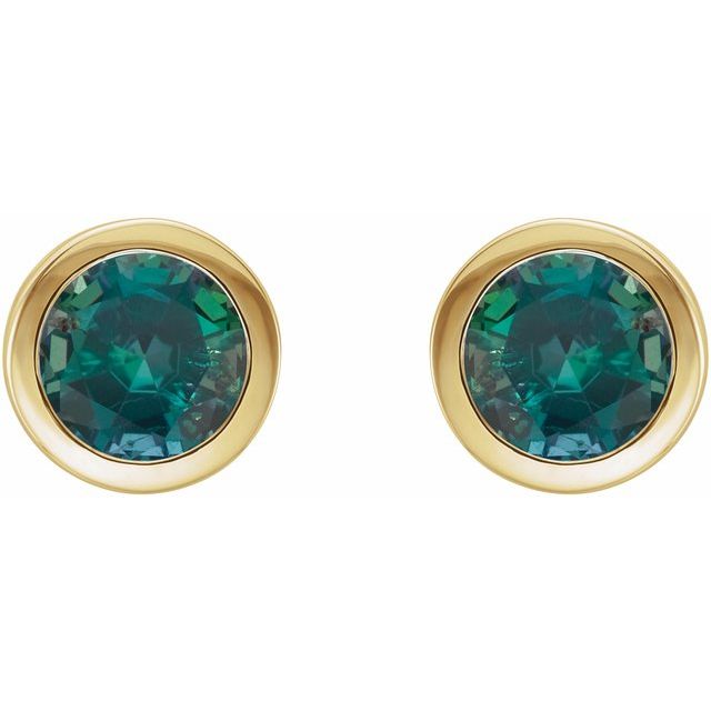 Lab-Grown Alexandrite | Round | 6mm | Lab-Grown Alexandrite | Round | 5mm