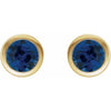 Lab-Grown Blue Sapphire | Round | 5mm | Natural Blue Sapphire | Round | 5mm | Lab-Grown Blue Sapphire | Round | 6mm | Natural Blue Sapphire | Round | 6mm