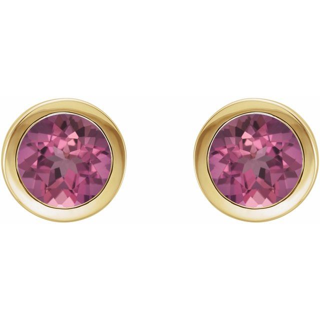 Natural Pink Tourmaline | Round | 5mm | Natural Pink Tourmaline | Round | 6mm