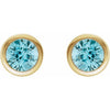 Natural Blue Zircon | Round | 5mm | Natural Blue Zircon | Round | 6mm