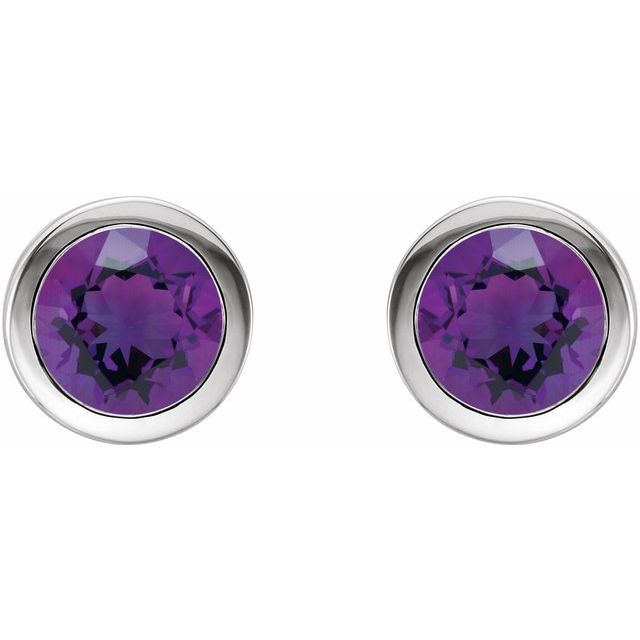 Natural Amethyst | Round | 5mm | Natural Amethyst | Round | 6mm