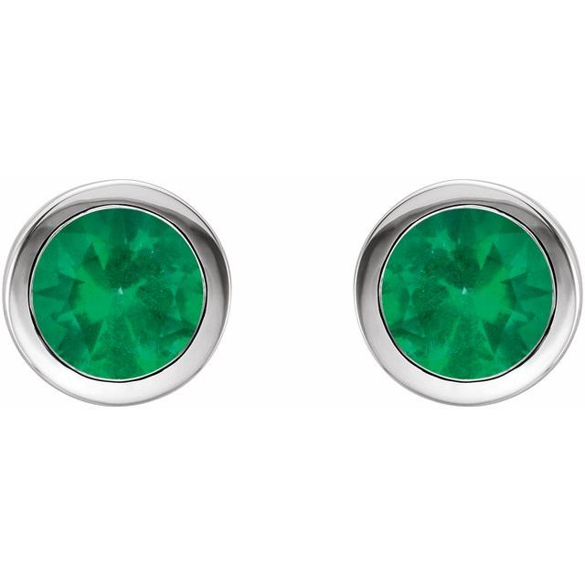 Natural Emerald | Round | 5mm | Lab-Grown Emerald | Round | 5mm | Lab-Grown Emerald | Round | 6mm | Natural Emerald | Round | 6mm