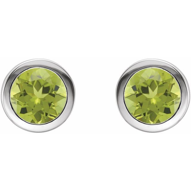 Natural Peridot | Round | 5mm | Natural Peridot | Round | 6mm