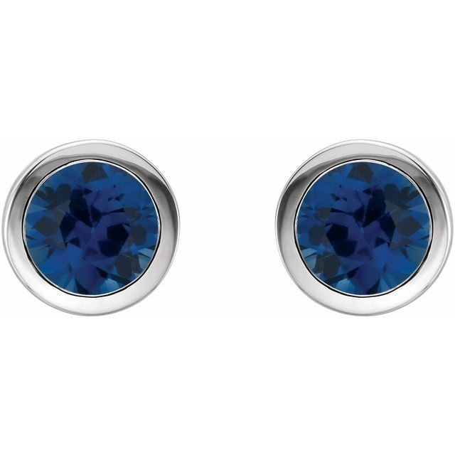 Natural Blue Sapphire | Round | 5mm | Lab-Grown Blue Sapphire | Round | 5mm | Natural Blue Sapphire | Round | 6mm | Lab-Grown Blue Sapphire | Round | 6mm
