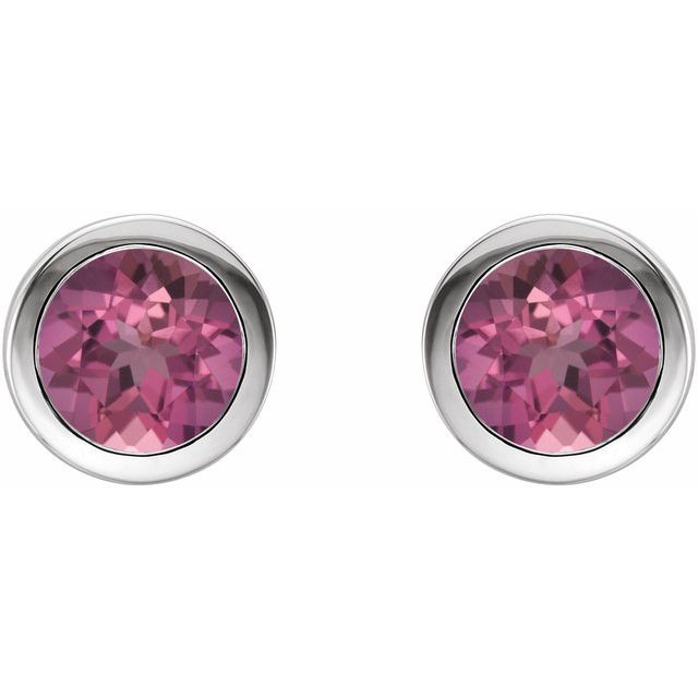 Natural Pink Tourmaline | Round | 5mm | Natural Pink Tourmaline | Round | 6mm