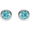 Natural Blue Zircon | Round | 5mm | Natural Blue Zircon | Round | 6mm