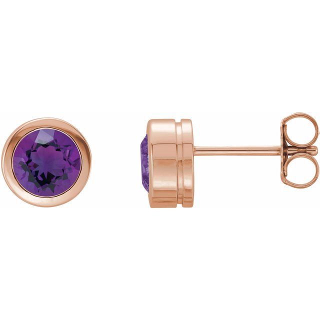 Natural Amethyst | Round | 5mm | Natural Amethyst | Round | 6mm