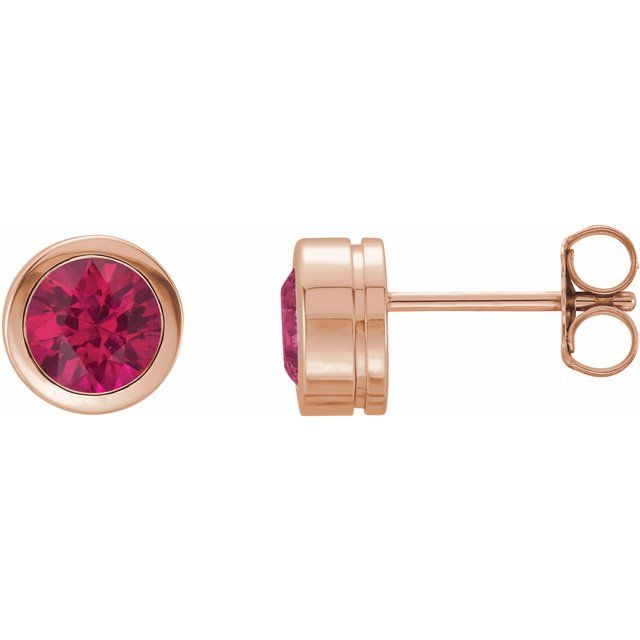 Natural Ruby | Round | 5mm | Lab-Grown Ruby | Round | 5mm | Lab-Grown Ruby | Round | 6mm