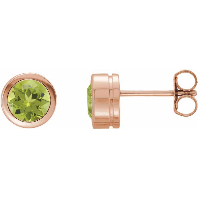 Natural Peridot | Round | 5mm | Natural Peridot | Round | 6mm