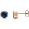 Natural Blue Sapphire | Round | 5mm | Lab-Grown Blue Sapphire | Round | 5mm | Natural Blue Sapphire | Round | 6mm | Lab-Grown Blue Sapphire | Round | 6mm