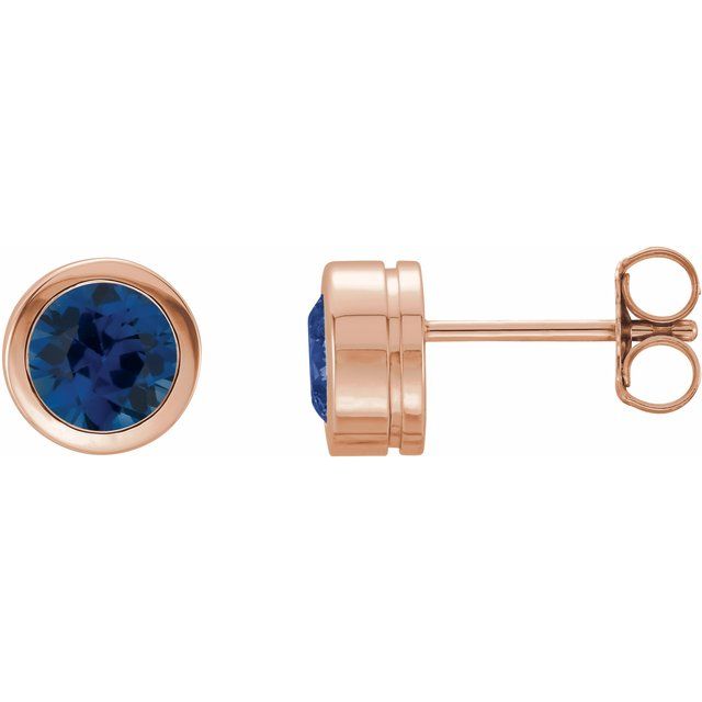 Natural Blue Sapphire | Round | 5mm | Lab-Grown Blue Sapphire | Round | 5mm | Natural Blue Sapphire | Round | 6mm | Lab-Grown Blue Sapphire | Round | 6mm