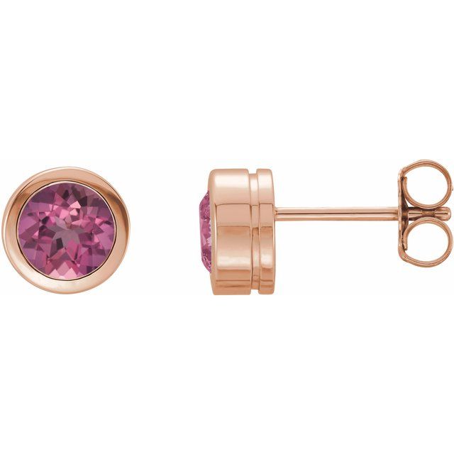 Natural Pink Tourmaline | Round | 5mm | Natural Pink Tourmaline | Round | 6mm