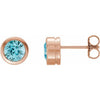 Natural Blue Zircon | Round | 5mm | Natural Blue Zircon | Round | 6mm