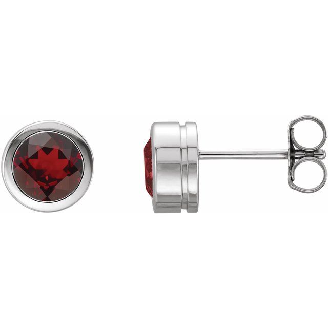 Natural Mozambique Garnet | Round | 5mm | Natural Mozambique Garnet | Round | 6mm