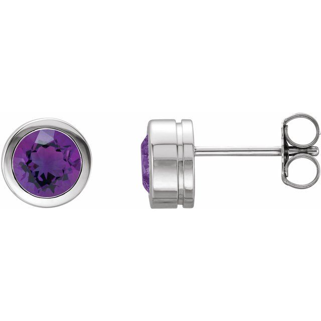 Natural Amethyst | Round | 5mm | Natural Amethyst | Round | 6mm